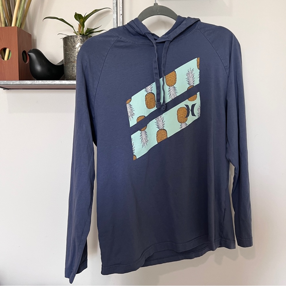 Hurley Long Sleeve Hooded T-Shirt